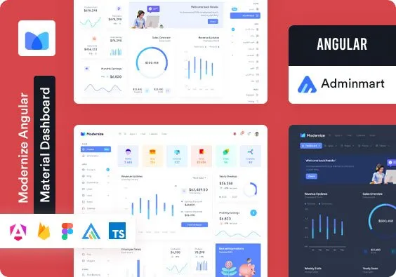 Modernize Angular 21 Material Dashboard